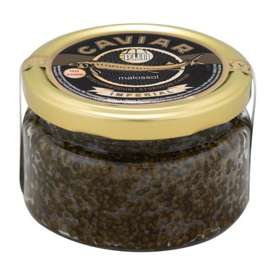Ікра чорна "Гібрид Белуги" Caviar Premium 250г 101902 фото